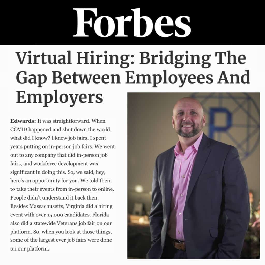 Forbes article featuring CEO of Premier Virtual, Steve Edwards