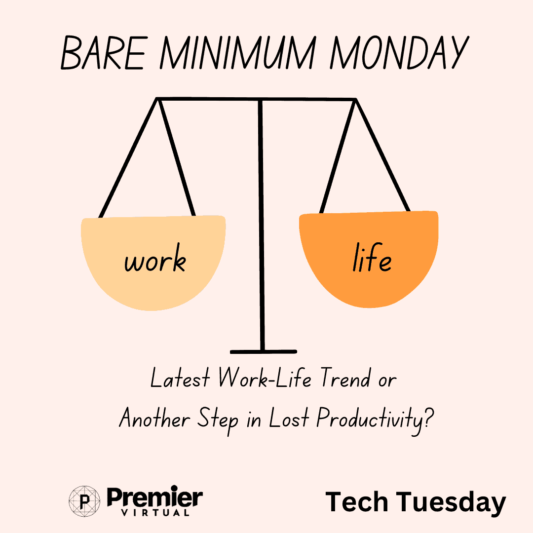 Bare Minimum Monday